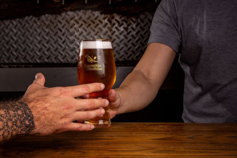 Craft beer selection